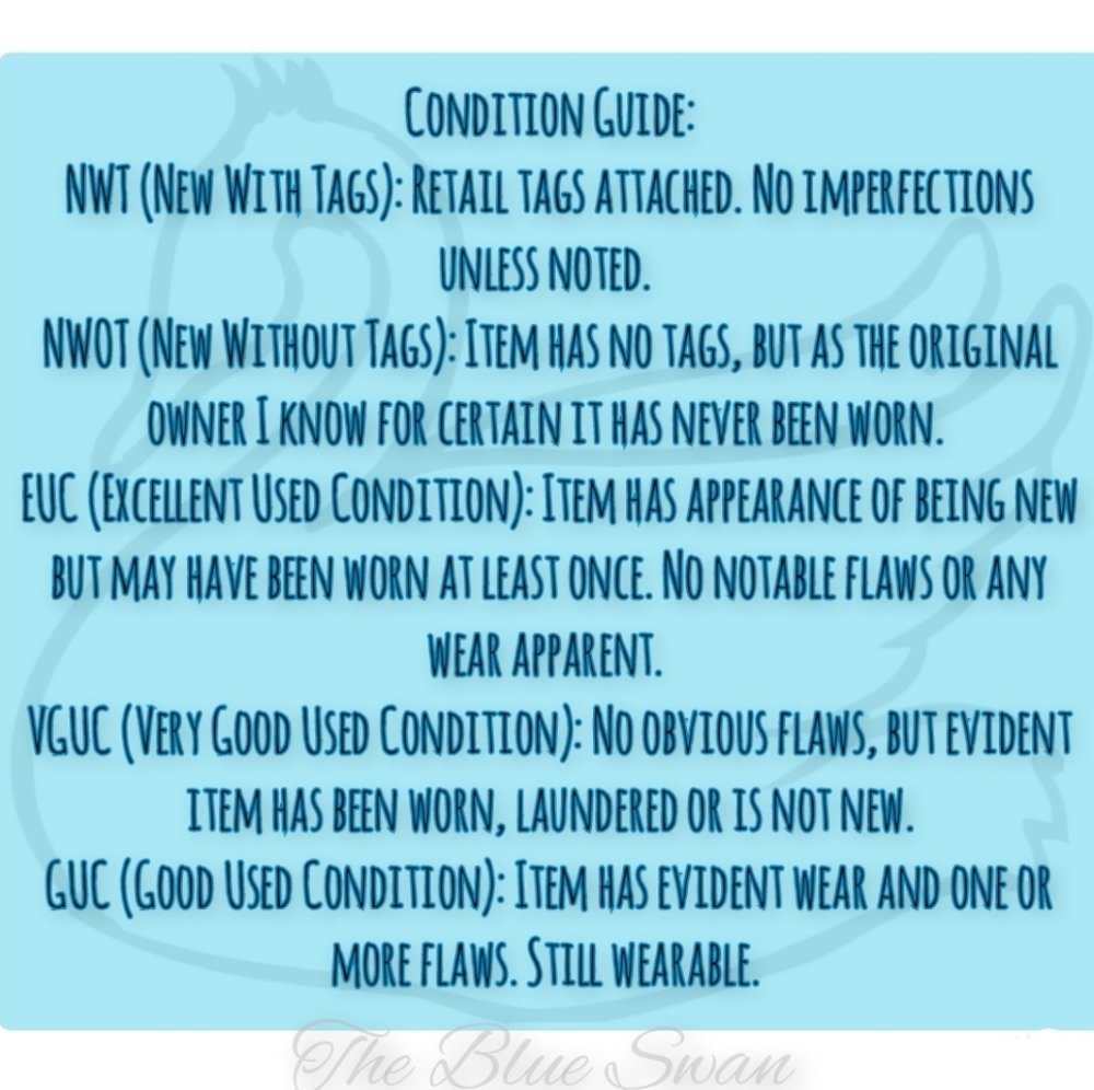 CLOSET CONDITION GUIDE